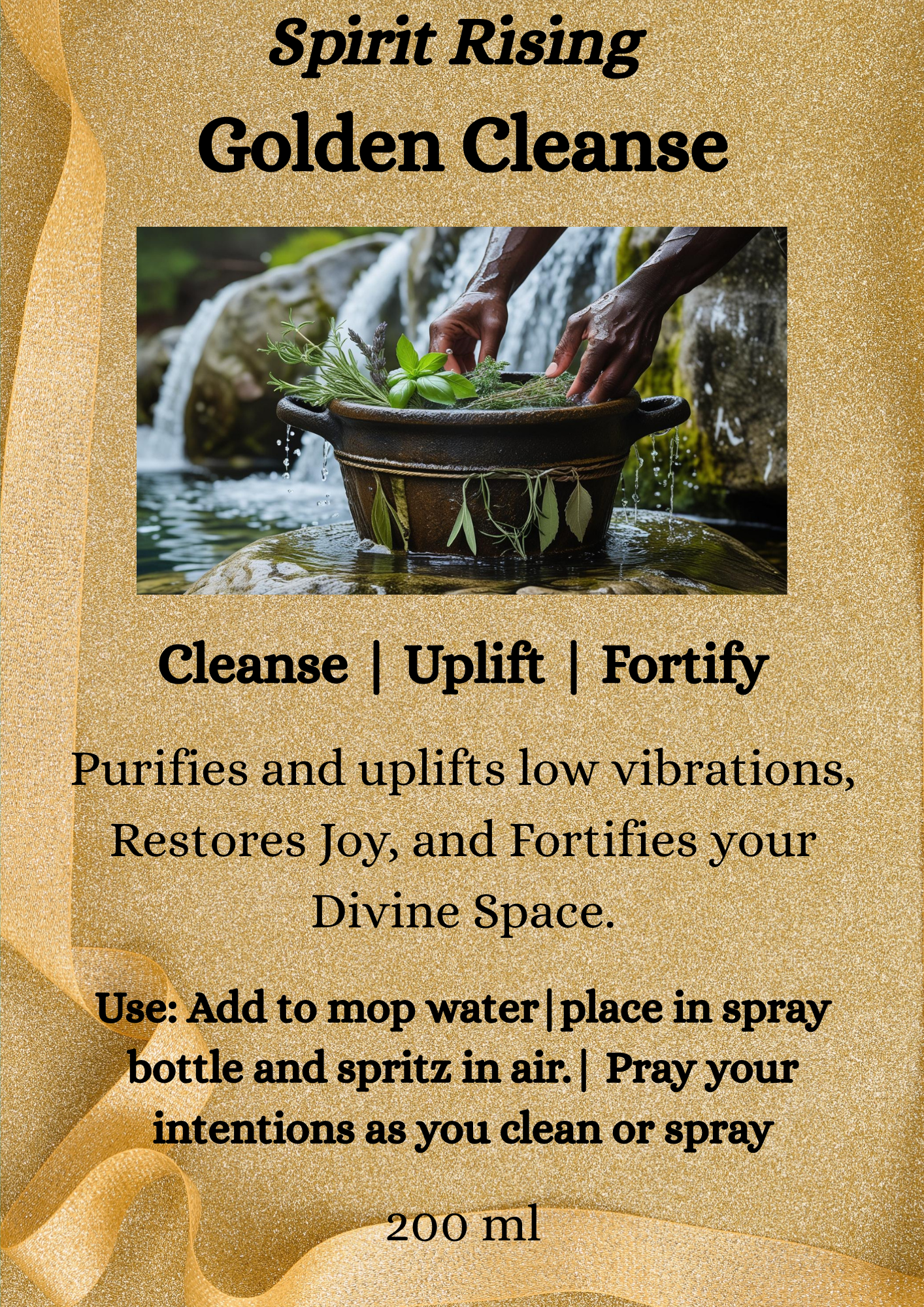 Spirit Rising | Golden Cleanse