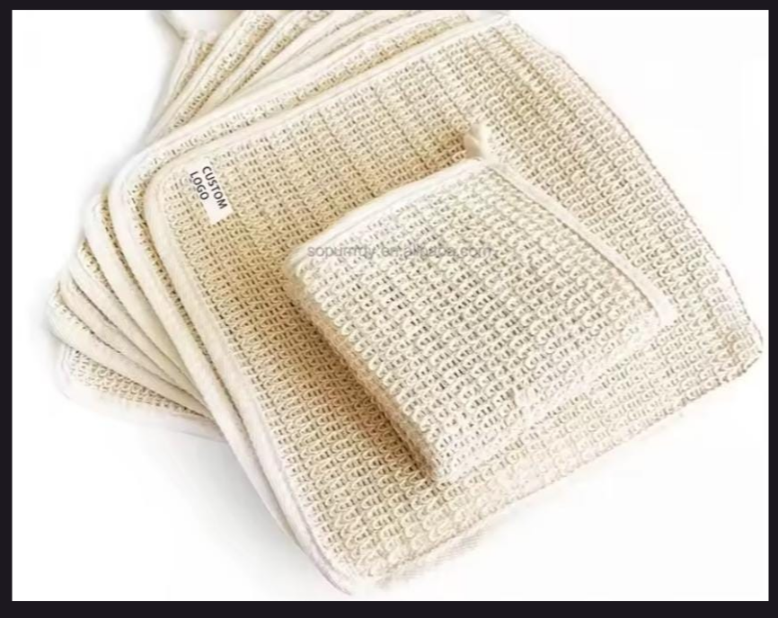 Natural Fiber Wash Cloth